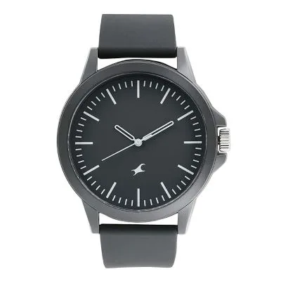 Fastrack analog unisex watch Minimalists Analog Watch for Men NT38024PP25 – Sporty design with blue dial and durable plastic strap, perfect for casual and daily wear