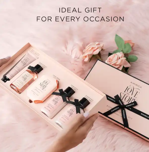 Kimirica “Love Story” Luxury Bath & Body Gift Set