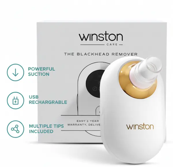 Winston Rechargeable Blackhead Remover (Pore Vacuum) 