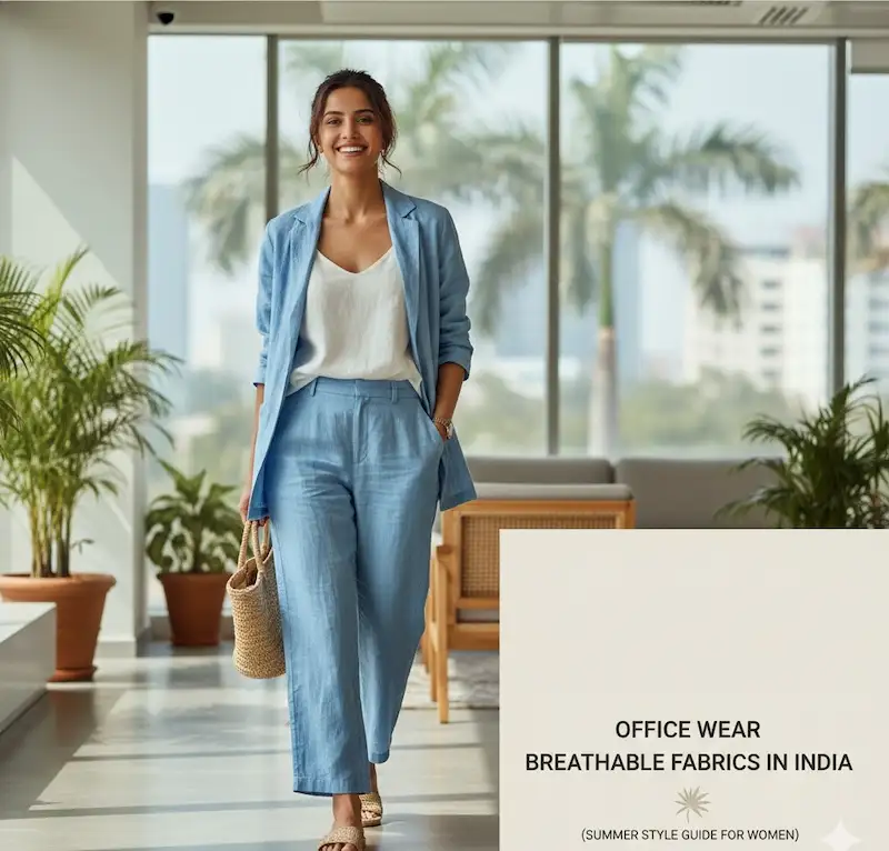Office Wear Breathable Fabrics in India