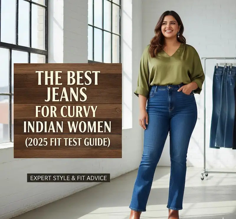 The Best Jeans for Curvy Indian Women (2025 Fit Test Guide) – Expert Style & Fit Advice