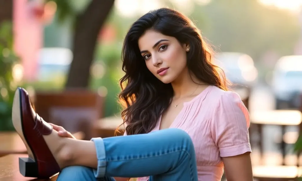 Indian woman in a relaxed casual outfit representing effortless everyday fashion style