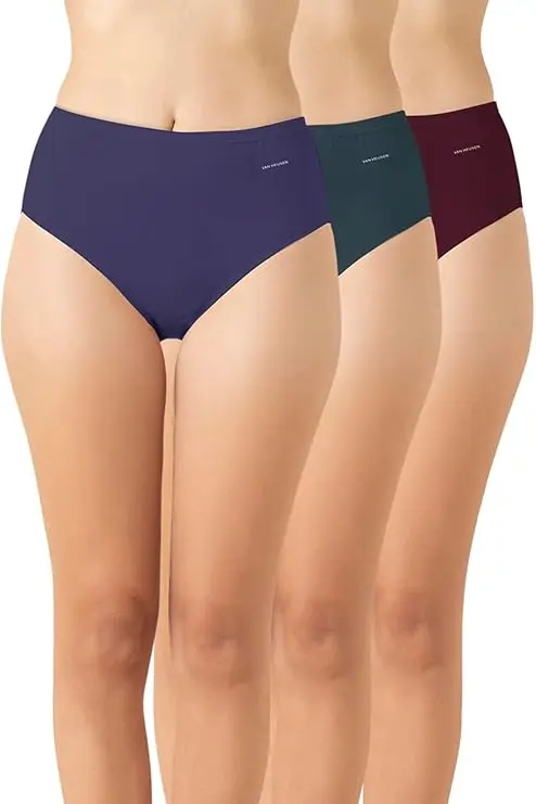 Van Heusen Women’s Hipster Panty –  Pack of 3 (Dark Assorted)