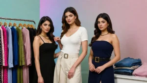 group of women wearing party dresses fashion style inspiration