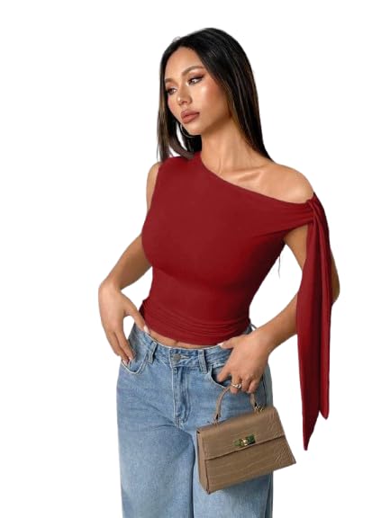 Aahwan Square Neck Rib Knit Crop Top