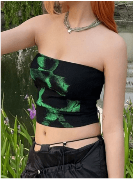 Stylecast x Revolte Tube Crop Top