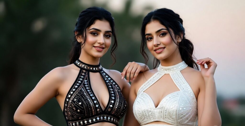 best halter neck crop tops for women stylish fashion trends India