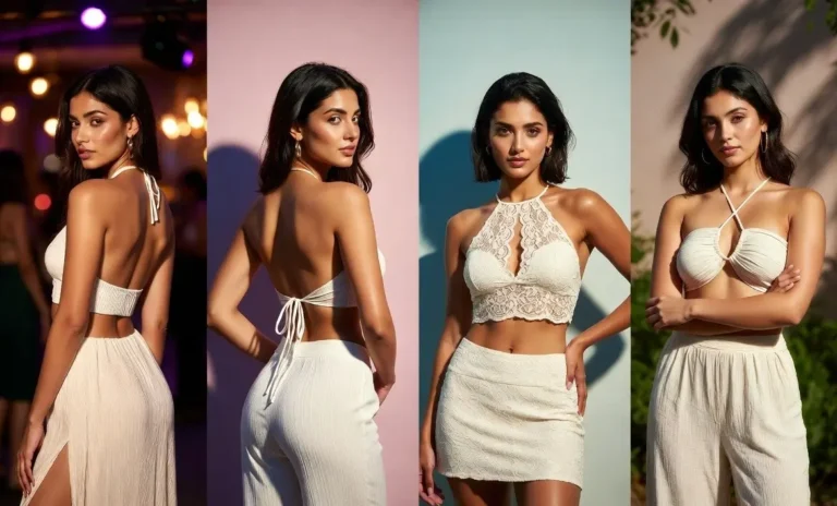 best backless crop tops for women in India with stylish party wear designs