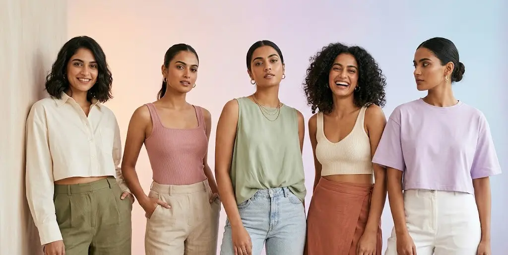 best cotton crop tops for women in India everyday stylish wear