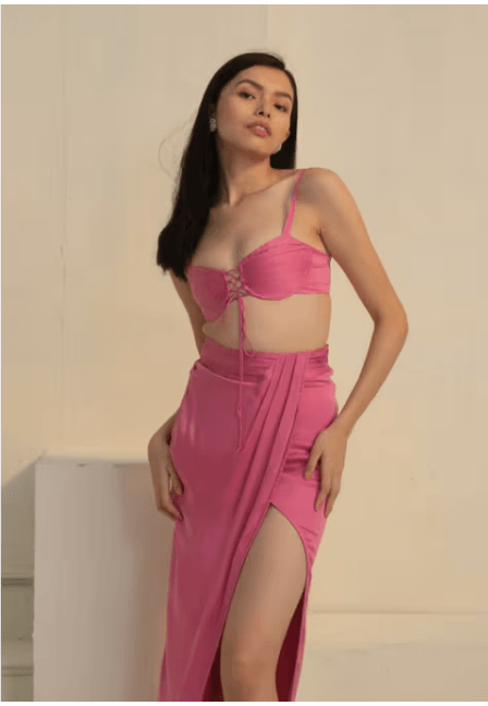 Bouji Seoul – Pink Crop Top