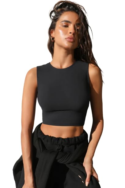 EILAT Slim Fit Ribbed Crop Top