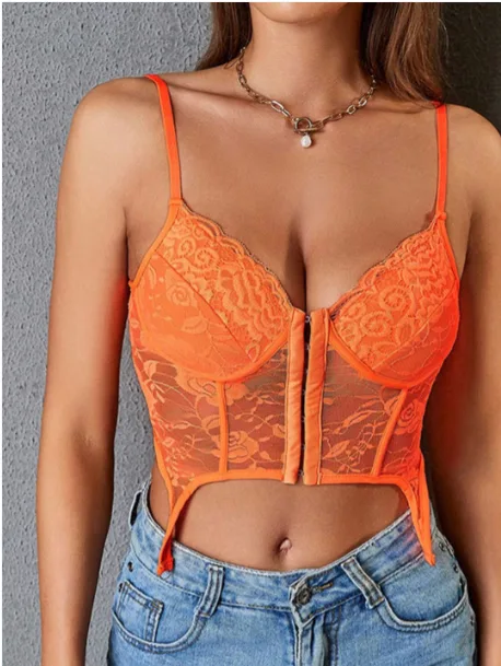 Lulu & Sky – Self Design Bralette Crop Top Lulu & Sky – Self Design Bralette Crop Top