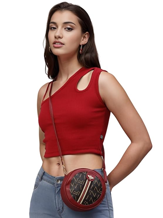 Rigo – Ribbed One Shoulder Crop Top