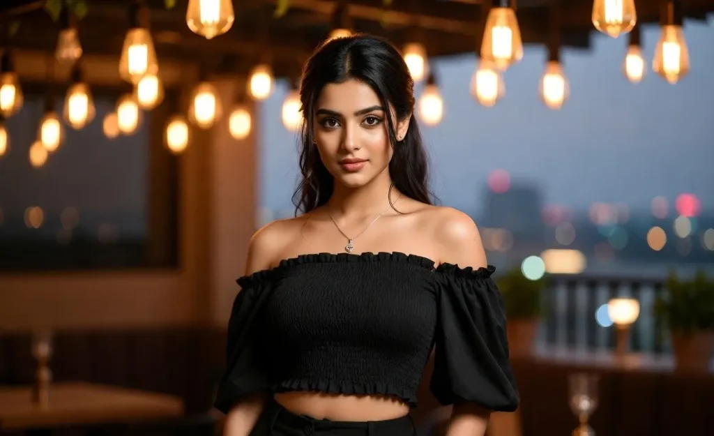 Smocked Crop Tops for Women