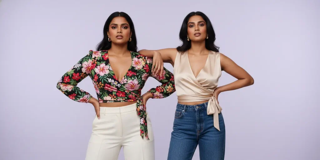 best Wrap Crop Tops for Women