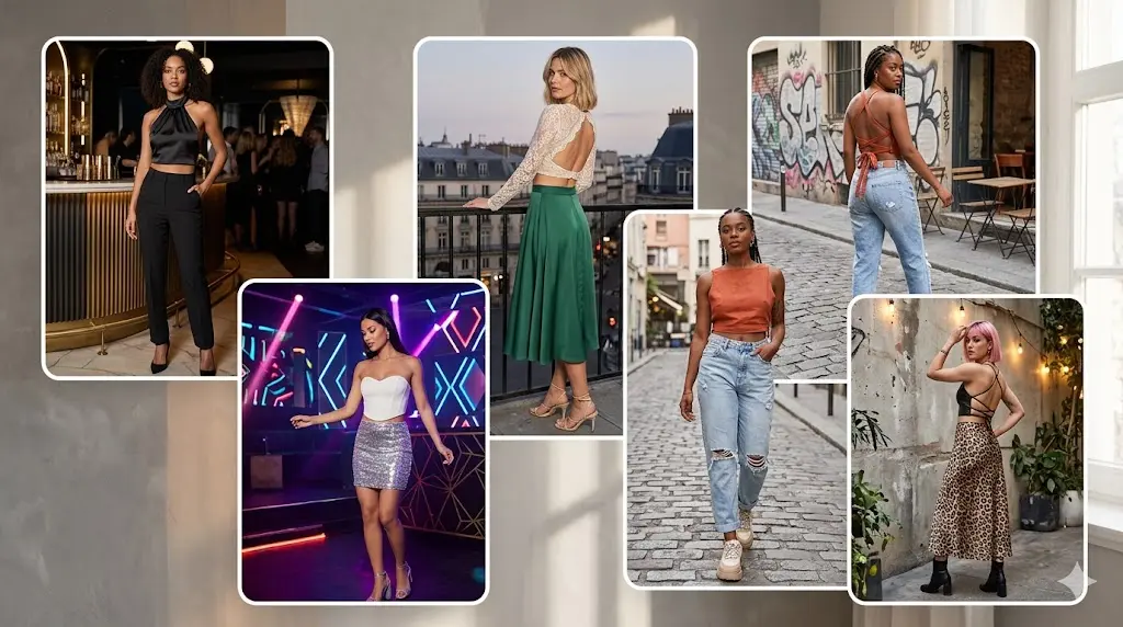 bold Backless Crop Top