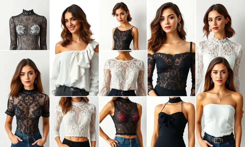 Lace Tops for Women in India