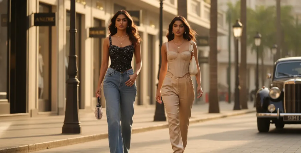 trendy corset tops WOMEN
