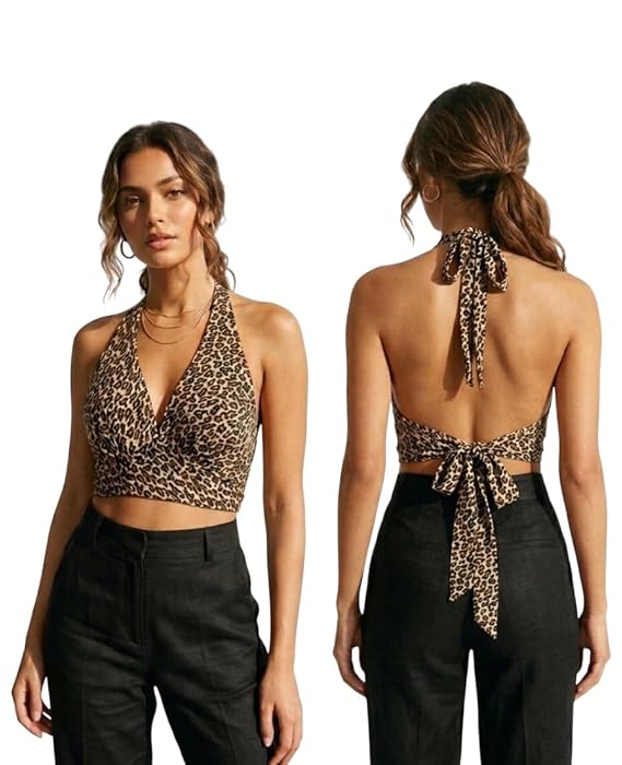 BODYFIGURE Adjustable Halter Neck Top – Best Everyday Essential BODYFIGURE Adjustable Halter Neck Top – Best Everyday Essential