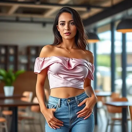 Off Shoulder Crop Tops