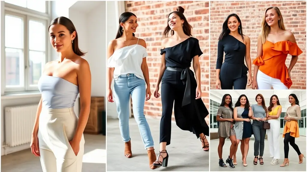 summer Asymmetric Tops for Women summer Asymmetric Tops for Women