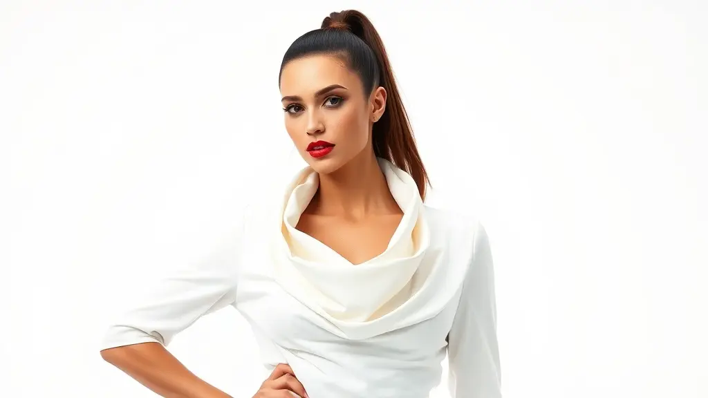 trending Draped Neck Tops for Women