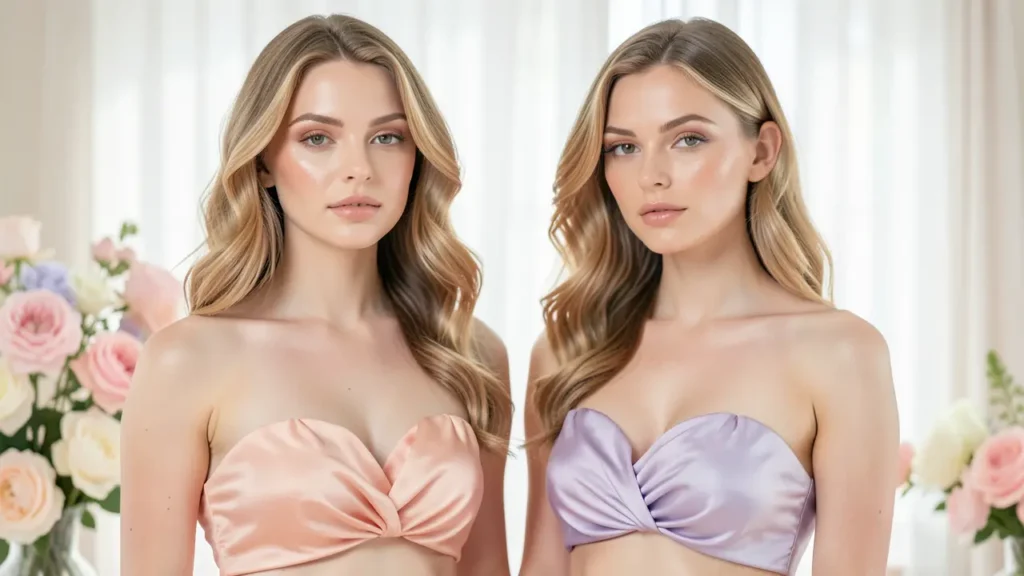 How to Keep a Strapless Top in Place How to Keep a Strapless Top in Place