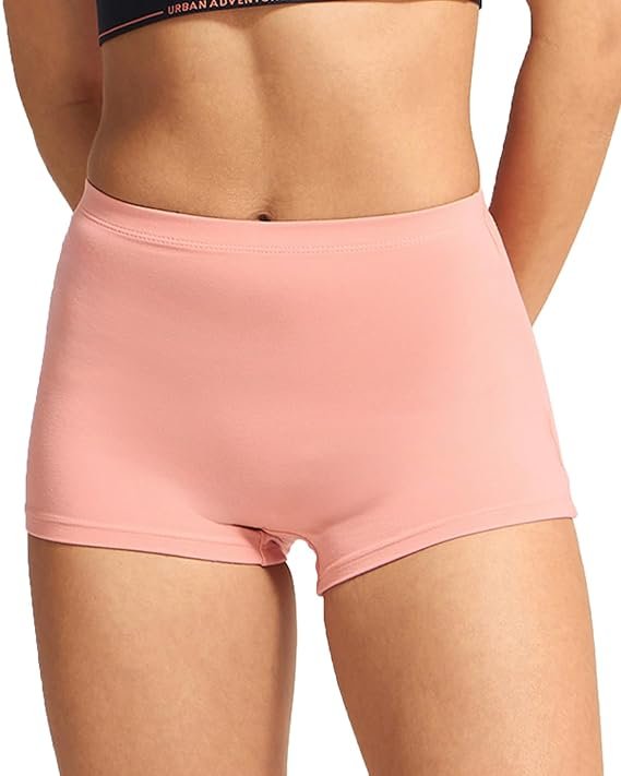 Bamboo Modal Boyshorts for Women – Light Pink