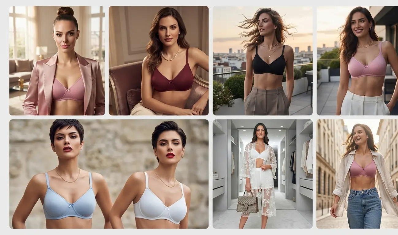 Explore More jockey non-padded bra and panty