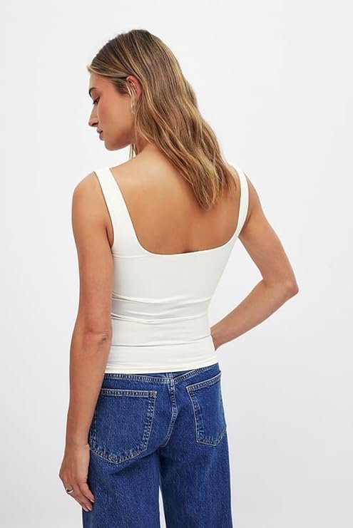 SIGHTBOMB SOFTLINE Square Neck Tank Top for Women DEMONSTRATED BY WOMEN