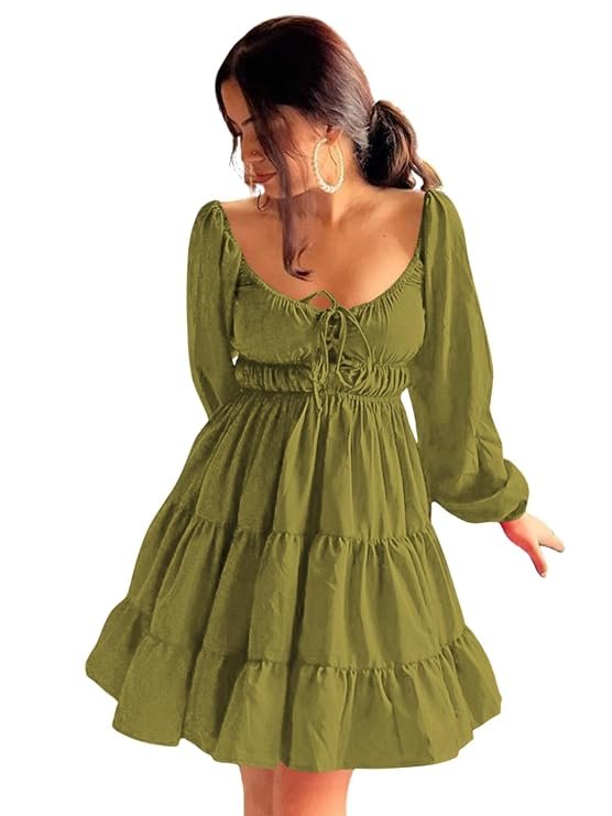 Leriya Fashion beige party dress side view