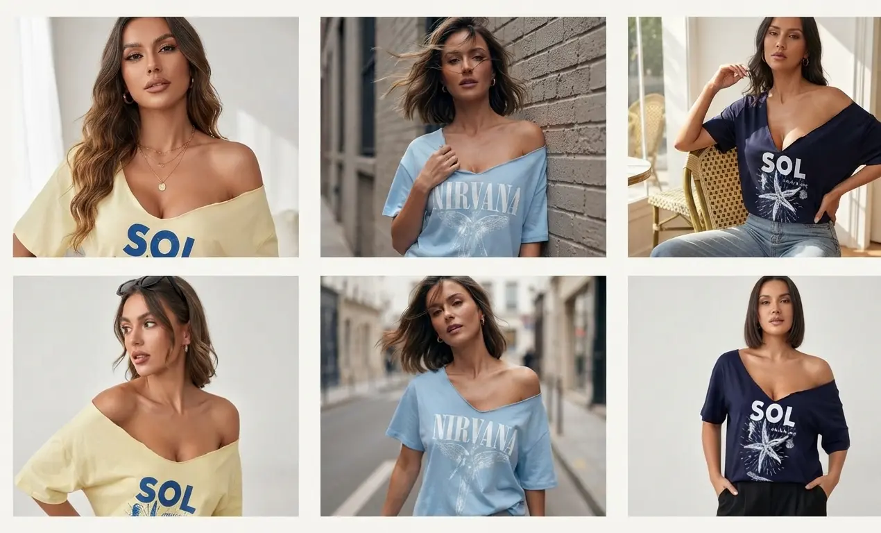 explore more Off Shoulder T-Shirt for Women